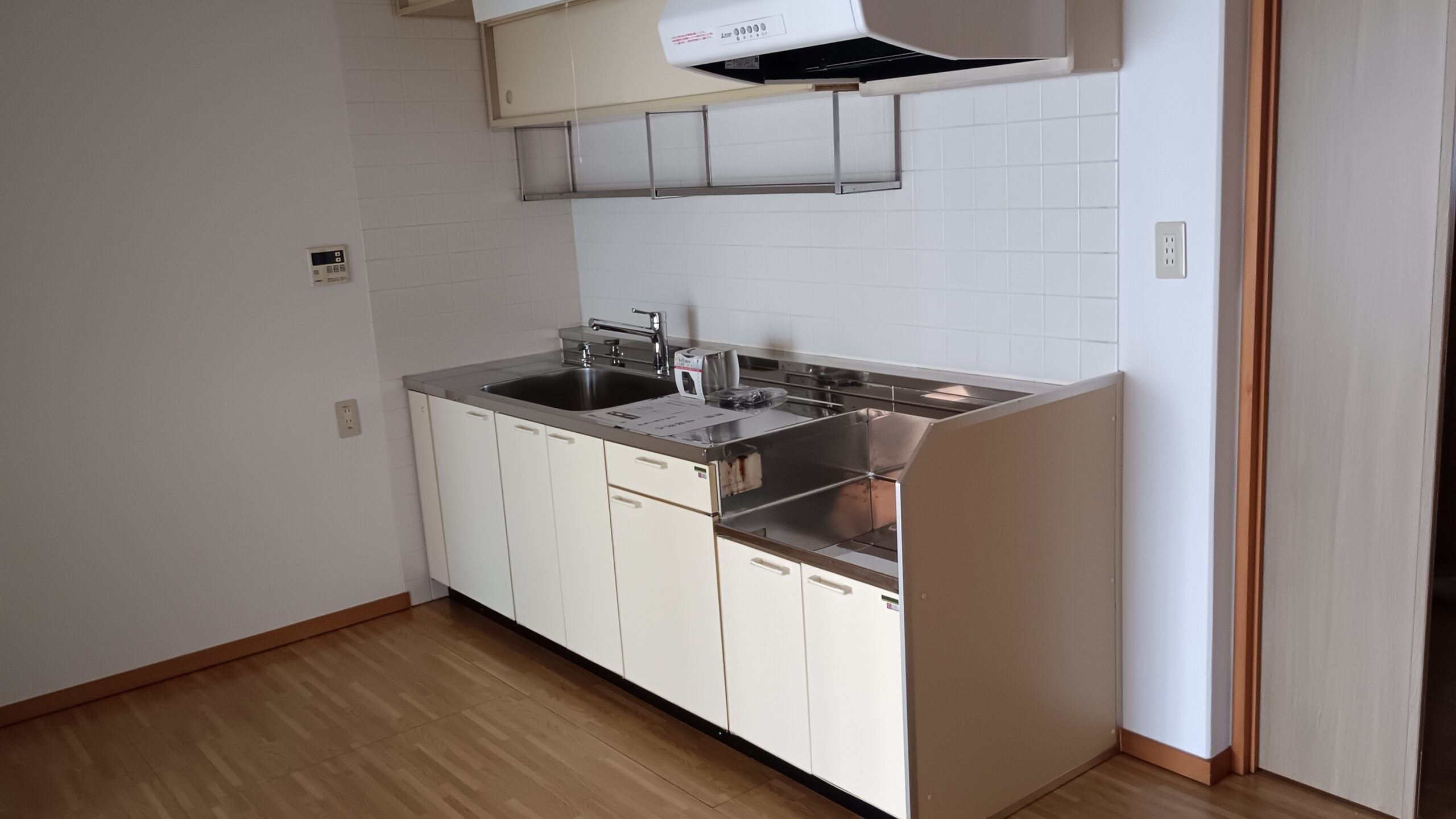 都営住宅の下見で確認したキッチン